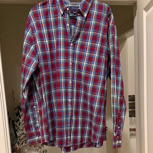 crown & ivy Men's Multicolor Plaid Button-Down Shirt